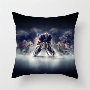 Ice Hockey Cushion Cover
