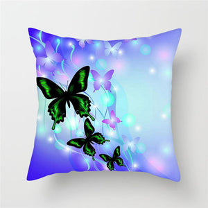 Colorful Butterfly Animal Cushion Cover