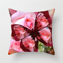 Load image into Gallery viewer, Colorful Butterfly Animal Cushion Cover