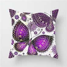 Load image into Gallery viewer, Colorful Butterfly Animal Cushion Cover