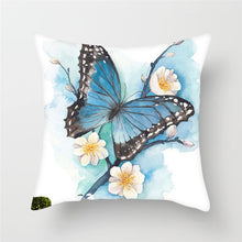 Load image into Gallery viewer, Colorful Butterfly Animal Cushion Cover
