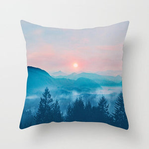 Scenic Style Cushion Cover